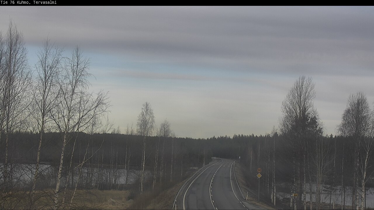 Kelikamerat Kuva Tie 76 Kuhmo, Tervasalmi, Kuhmo, Kainuu