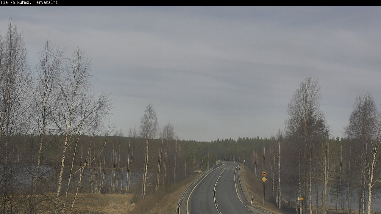 Kelikamerat Kuva Tie 76 Kuhmo, Tervasalmi, Kuhmo, Kainuu
