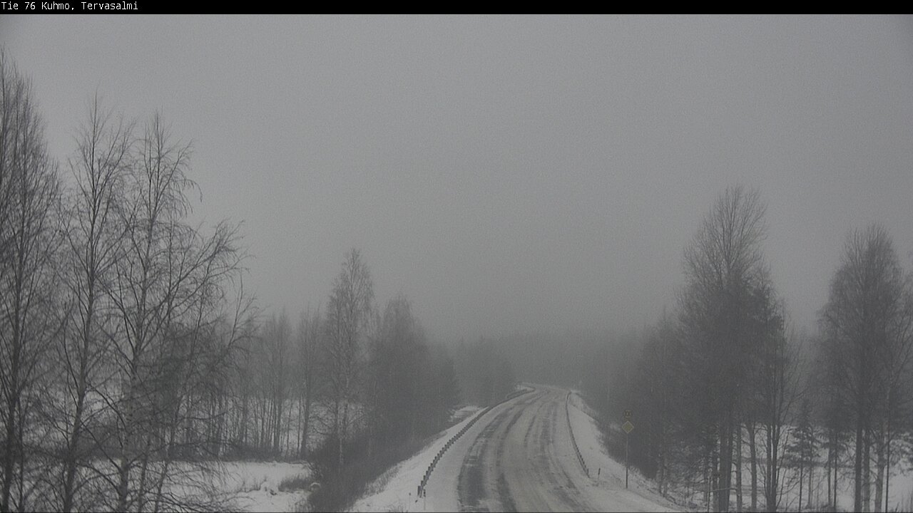 Weather Camera Image Road 76 Kuhmo, Tervasalmi, Kuhmo, Kainuu