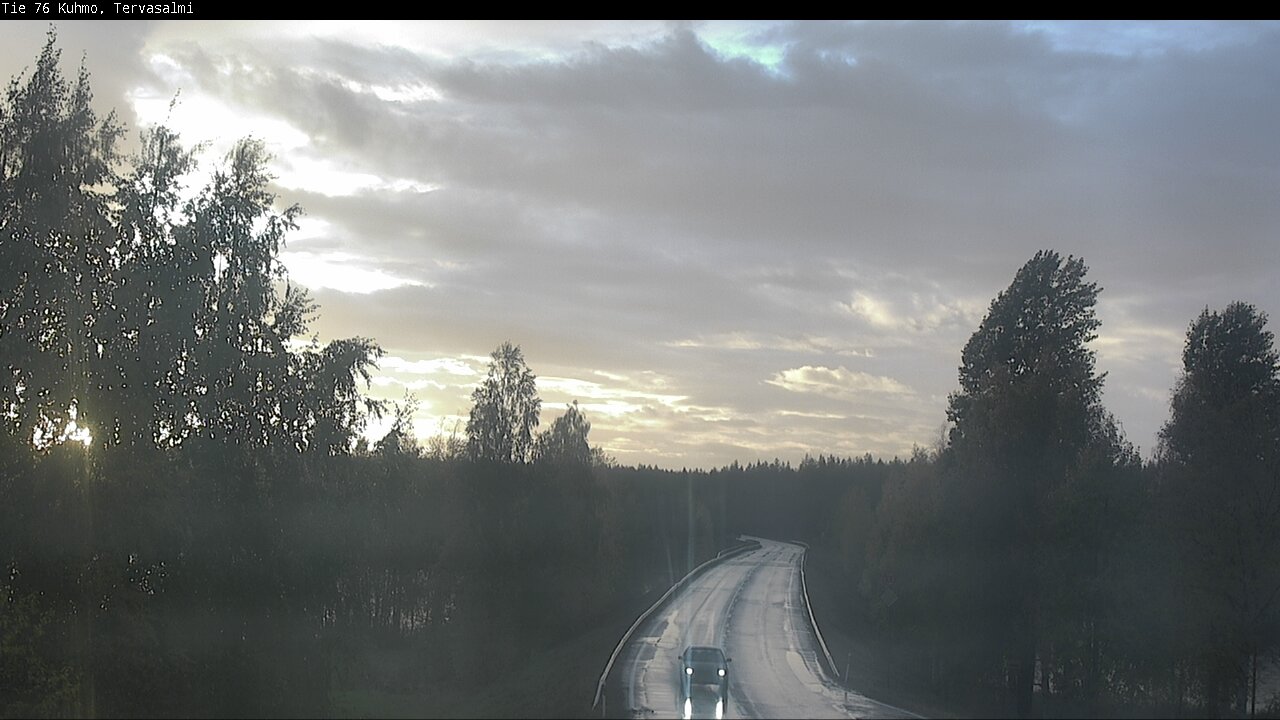 Kelikamerat Kuva Tie 76 Kuhmo, Tervasalmi, Kuhmo, Kainuu
