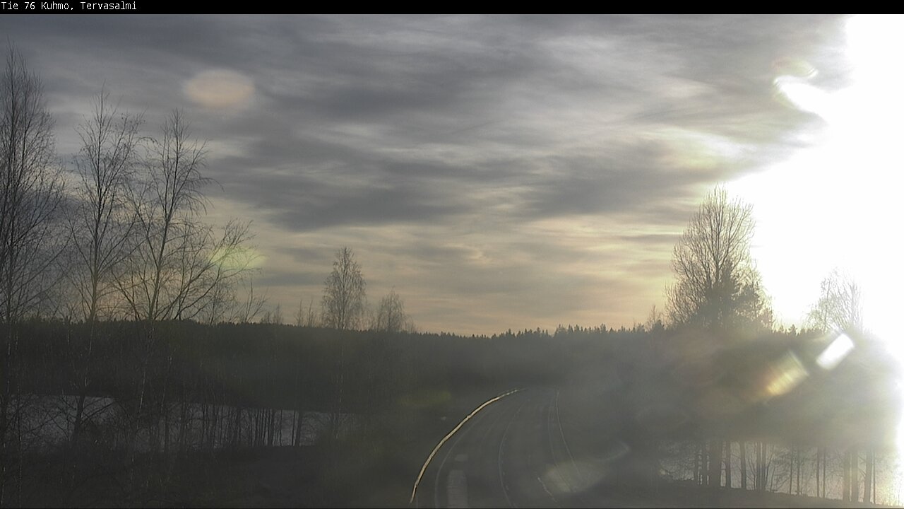Kelikamerat Kuva Tie 76 Kuhmo, Tervasalmi, Kuhmo, Kainuu