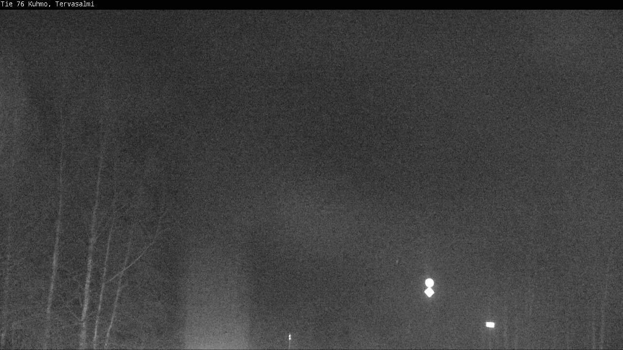 Weather Camera Image Road 76 Kuhmo, Tervasalmi, Kuhmo, Kainuu