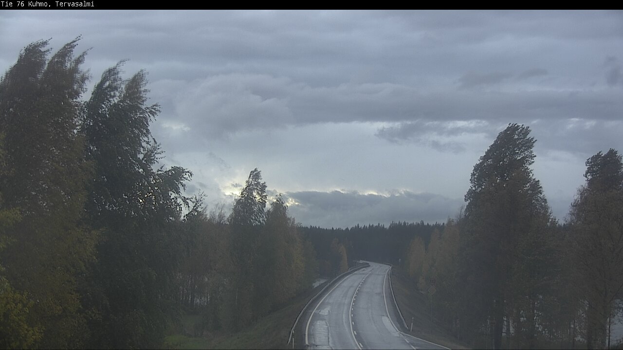 Weather Camera Image Road 76 Kuhmo, Tervasalmi, Kuhmo, Kainuu
