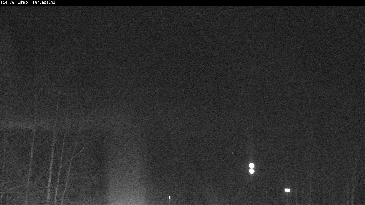 Weather Camera Image Road 76 Kuhmo, Tervasalmi, Kuhmo, Kainuu
