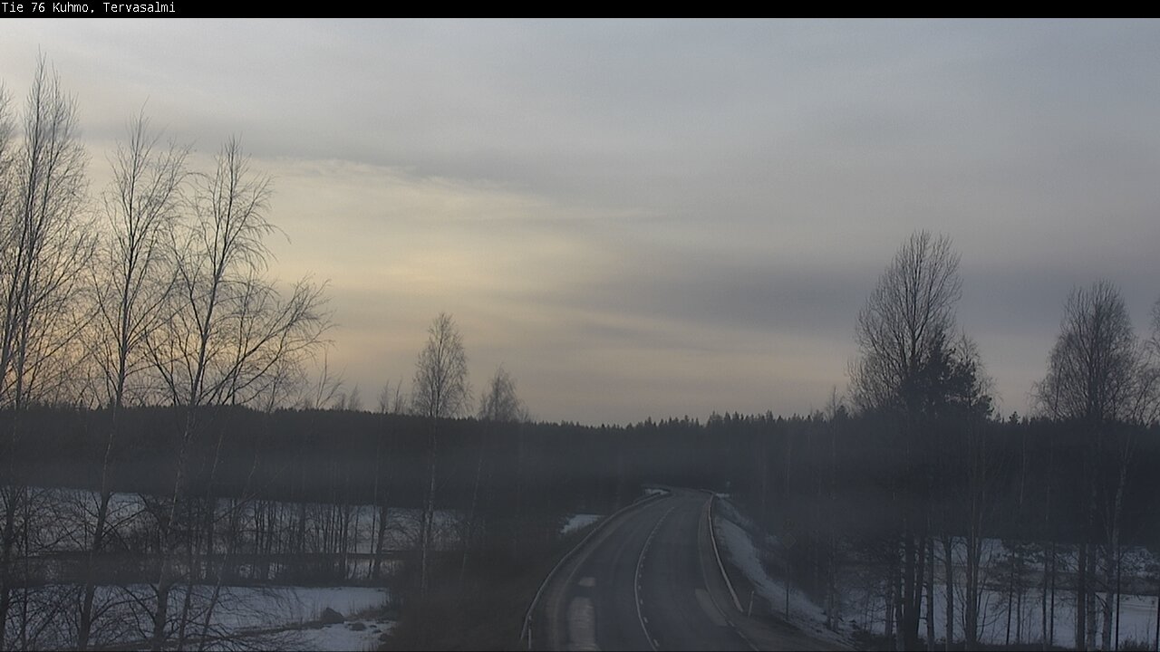 Kelikamerat Kuva Tie 76 Kuhmo, Tervasalmi, Kuhmo, Kainuu