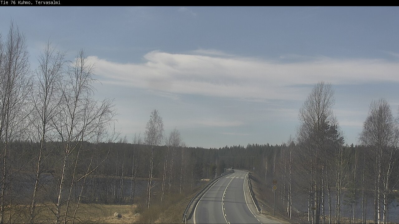 Kelikamerat Kuva Tie 76 Kuhmo, Tervasalmi, Kuhmo, Kainuu