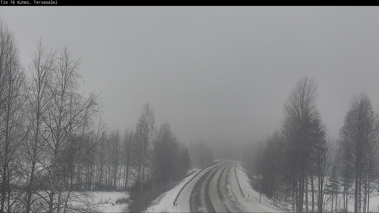 Weather Camera Image Road 76 Kuhmo, Tervasalmi, Kuhmo, Kainuu
