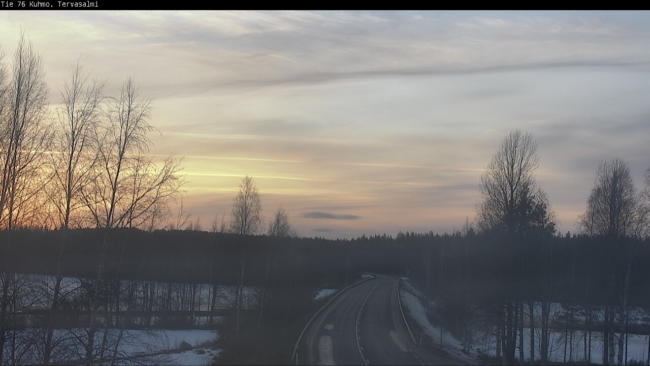 Kelikamerat Kuva Tie 76 Kuhmo, Tervasalmi, Kuhmo, Kainuu