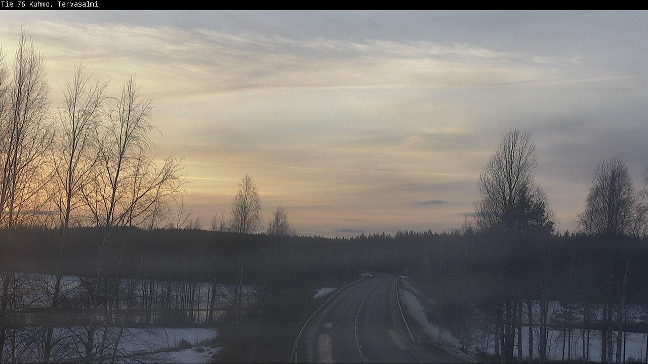 Kelikamerat Kuva Tie 76 Kuhmo, Tervasalmi, Kuhmo, Kainuu