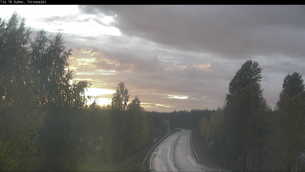 Kelikamerat Kuva Tie 76 Kuhmo, Tervasalmi, Kuhmo, Kainuu