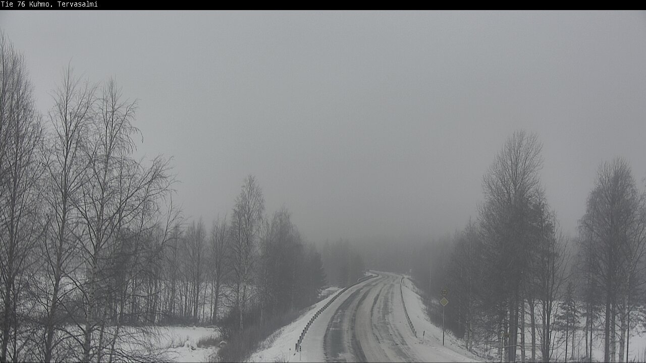 Weather Camera Image Road 76 Kuhmo, Tervasalmi, Kuhmo, Kainuu