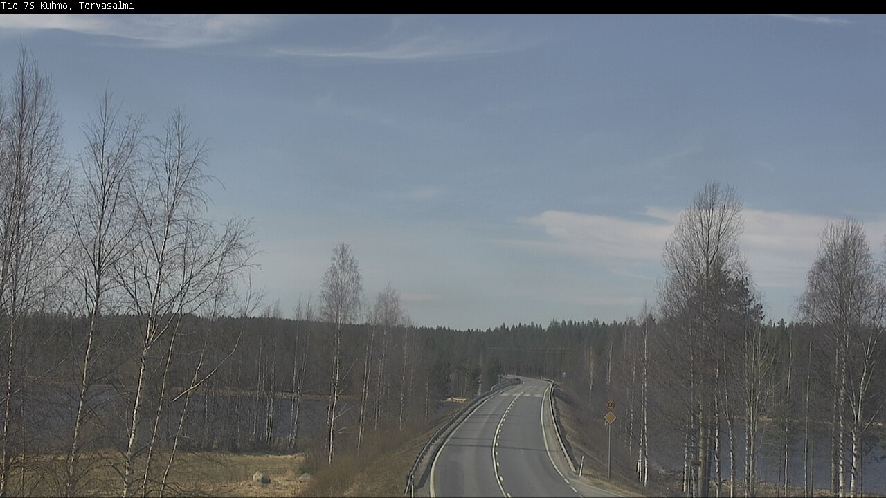 Kelikamerat Kuva Tie 76 Kuhmo, Tervasalmi, Kuhmo, Kainuu