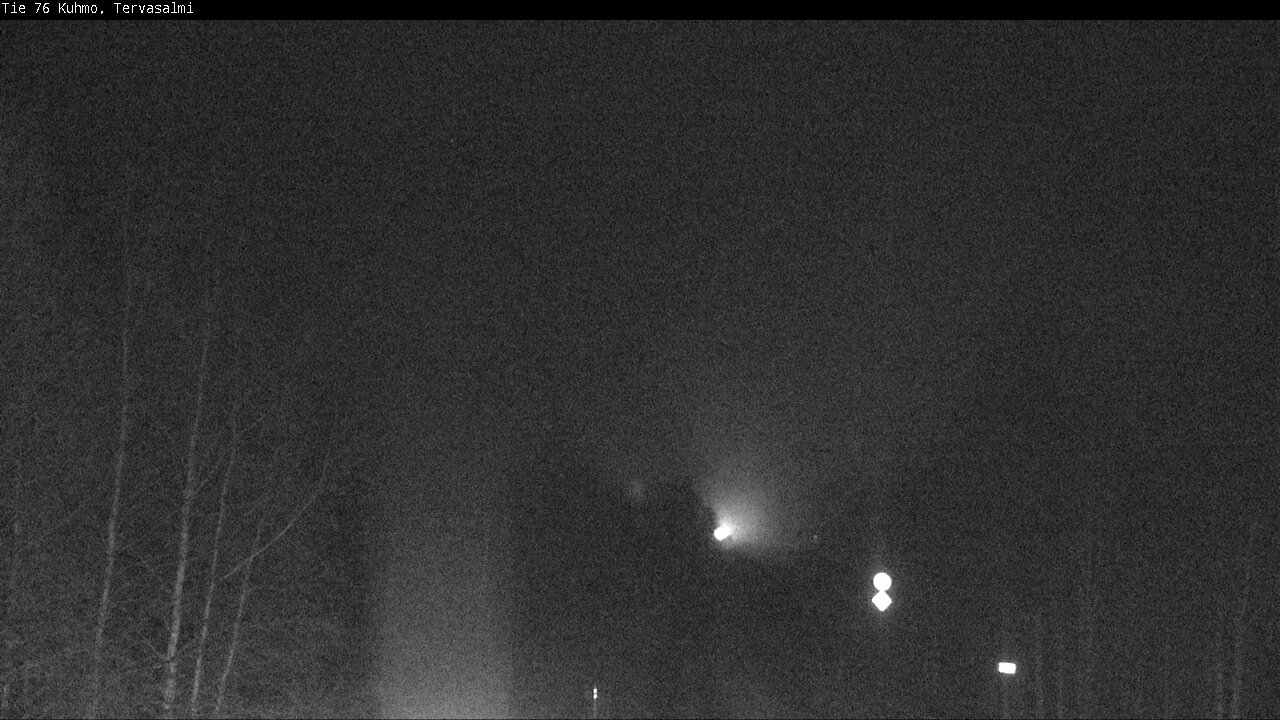 Weather Camera Image Road 76 Kuhmo, Tervasalmi, Kuhmo, Kainuu