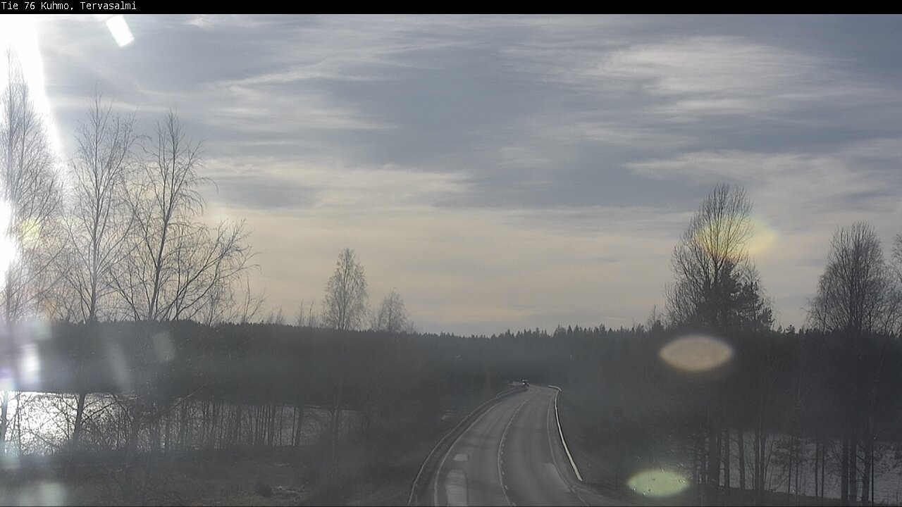 Kelikamerat Kuva Tie 76 Kuhmo, Tervasalmi, Kuhmo, Kainuu