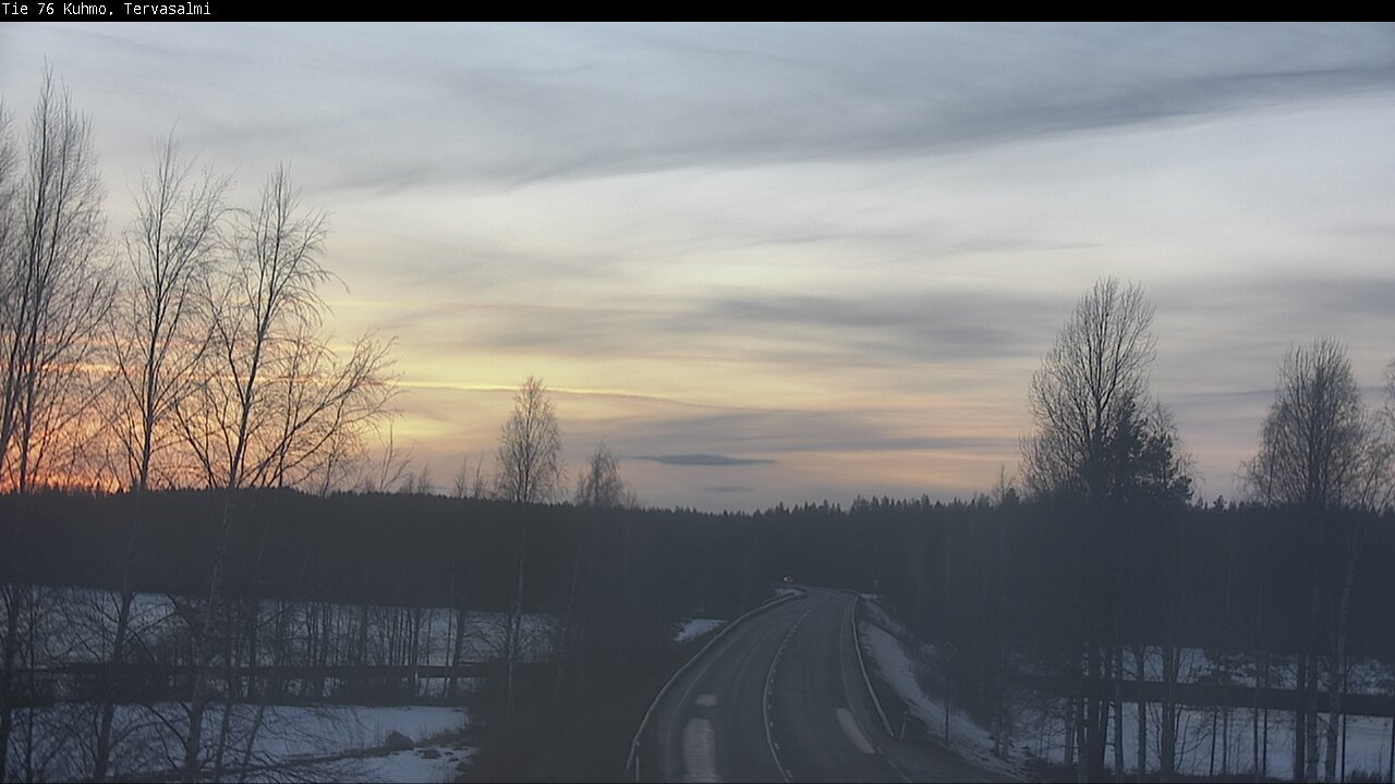 Kelikamerat Kuva Tie 76 Kuhmo, Tervasalmi, Kuhmo, Kainuu