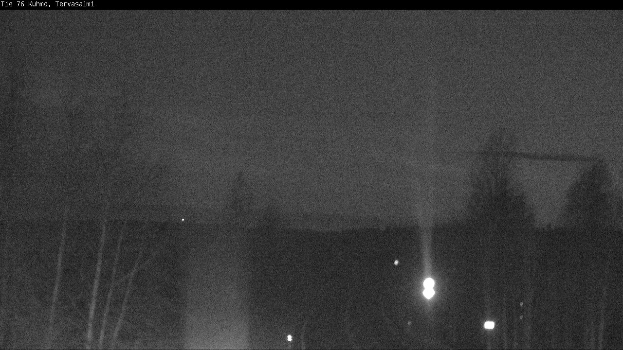 Weather Camera Image Road 76 Kuhmo, Tervasalmi, Kuhmo, Kainuu