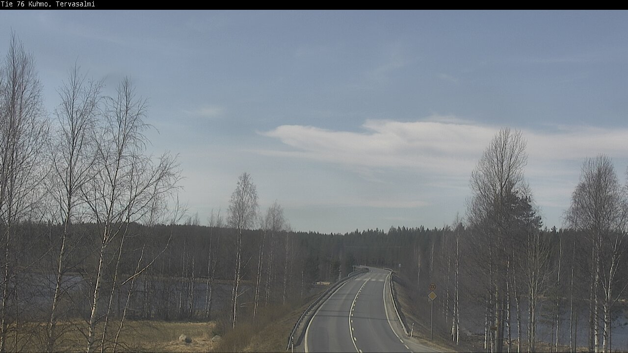 Kelikamerat Kuva Tie 76 Kuhmo, Tervasalmi, Kuhmo, Kainuu
