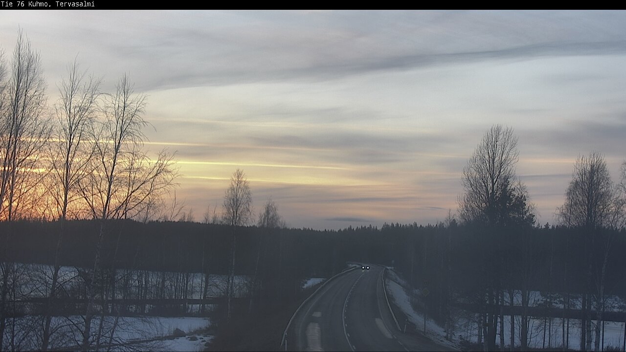 Kelikamerat Kuva Tie 76 Kuhmo, Tervasalmi, Kuhmo, Kainuu