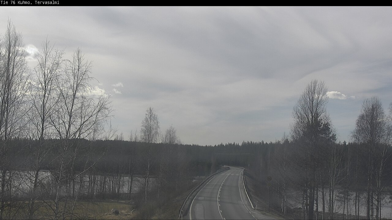Kelikamerat Kuva Tie 76 Kuhmo, Tervasalmi, Kuhmo, Kainuu