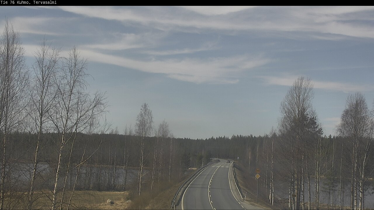 Kelikamerat Kuva Tie 76 Kuhmo, Tervasalmi, Kuhmo, Kainuu