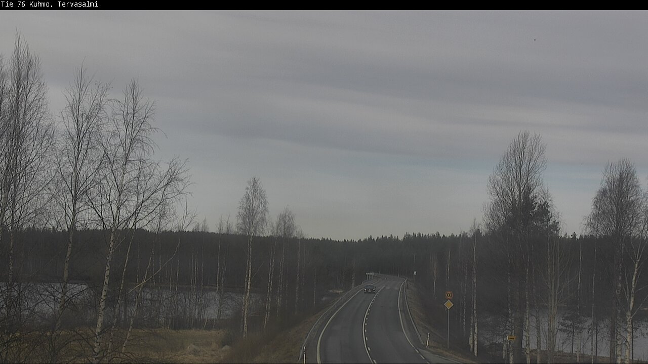 Kelikamerat Kuva Tie 76 Kuhmo, Tervasalmi, Kuhmo, Kainuu
