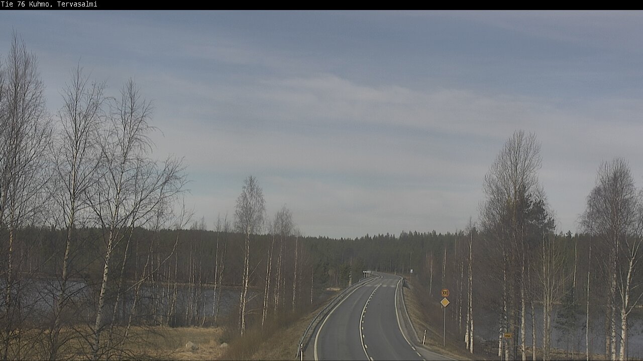 Kelikamerat Kuva Tie 76 Kuhmo, Tervasalmi, Kuhmo, Kainuu
