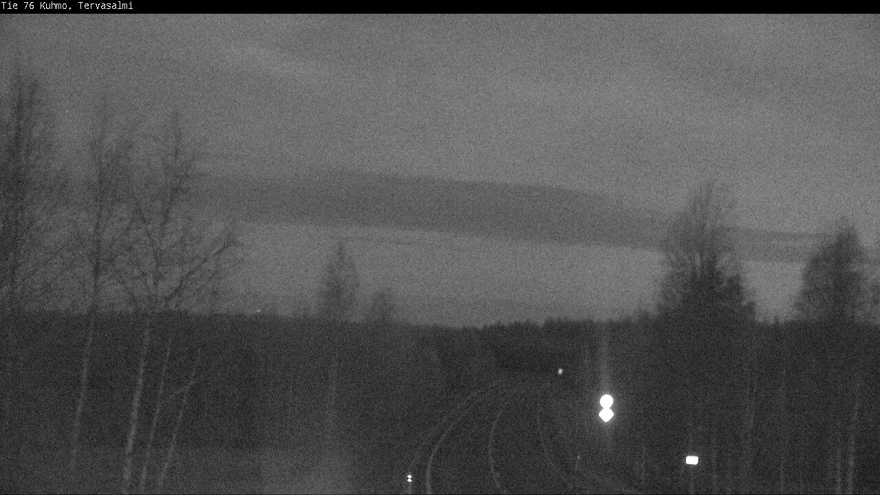 Weather Camera Image Road 76 Kuhmo, Tervasalmi, Kuhmo, Kainuu