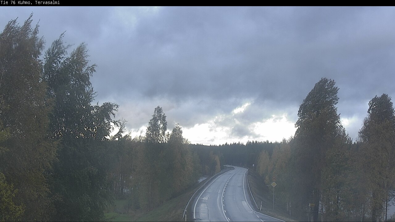 Weather Camera Image Road 76 Kuhmo, Tervasalmi, Kuhmo, Kainuu