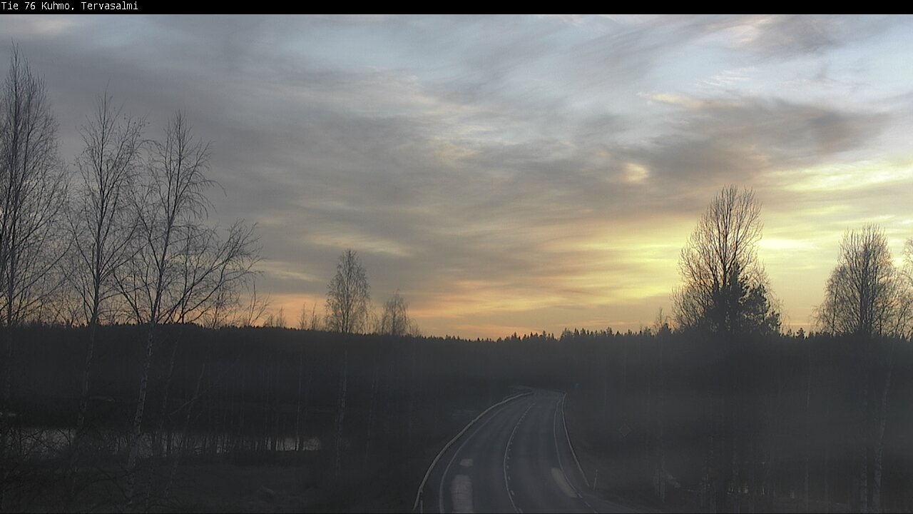 Kelikamerat Kuva Tie 76 Kuhmo, Tervasalmi, Kuhmo, Kainuu