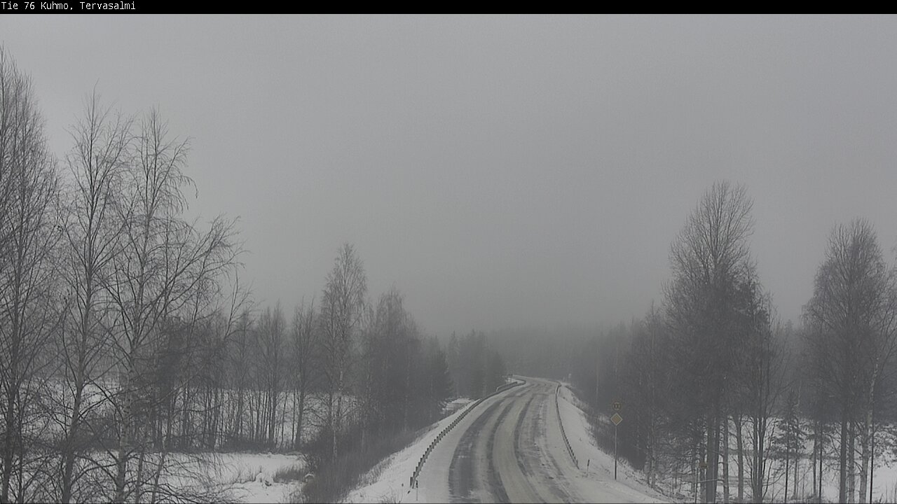 Weather Camera Image Road 76 Kuhmo, Tervasalmi, Kuhmo, Kainuu