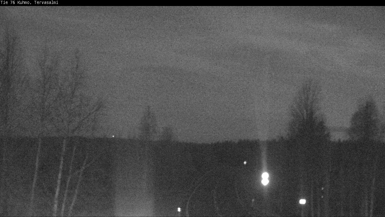 Weather Camera Image Road 76 Kuhmo, Tervasalmi, Kuhmo, Kainuu