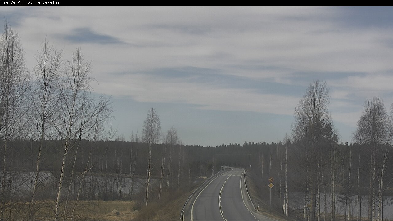 Kelikamerat Kuva Tie 76 Kuhmo, Tervasalmi, Kuhmo, Kainuu