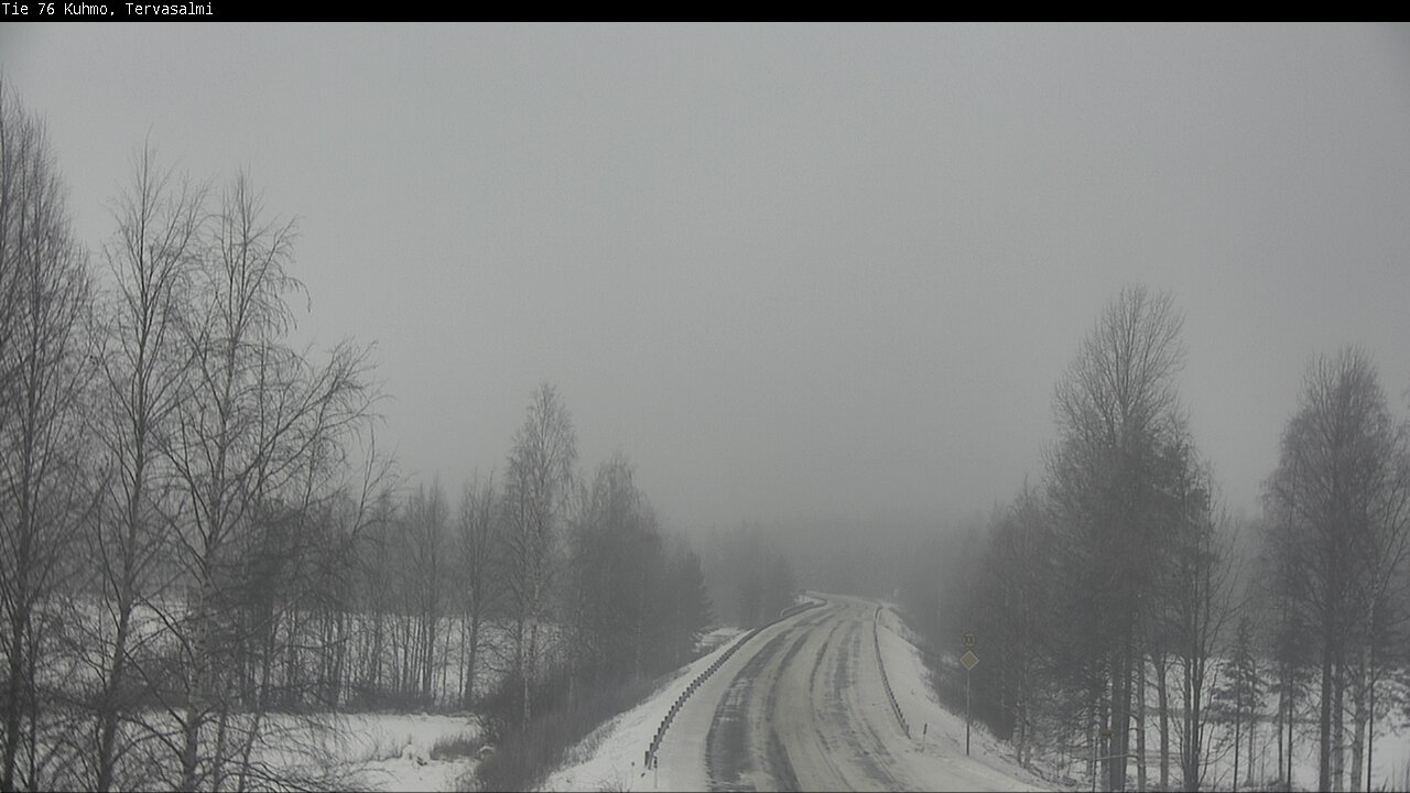 Weather Camera Image Road 76 Kuhmo, Tervasalmi, Kuhmo, Kainuu