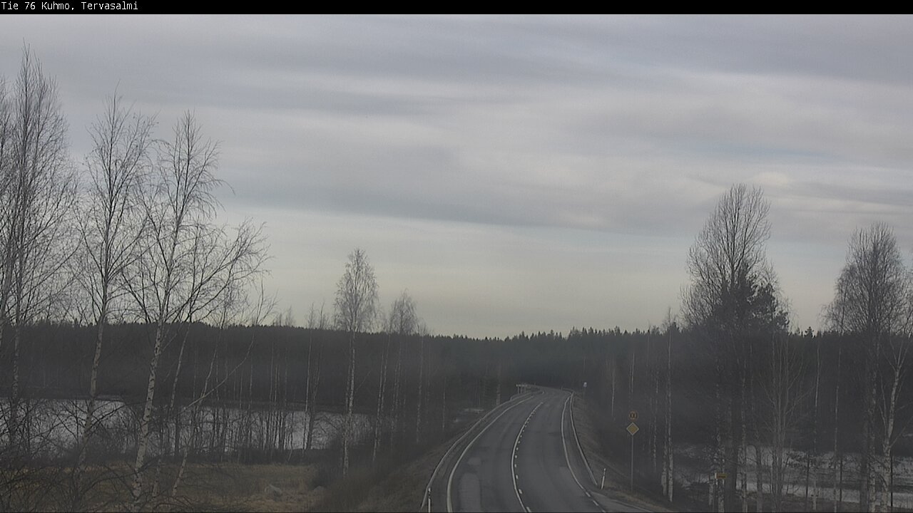 Kelikamerat Kuva Tie 76 Kuhmo, Tervasalmi, Kuhmo, Kainuu