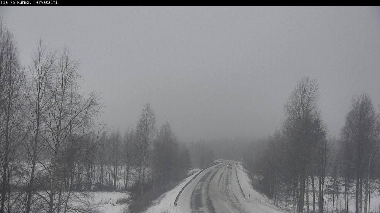 Weather Camera Image Road 76 Kuhmo, Tervasalmi, Kuhmo, Kainuu