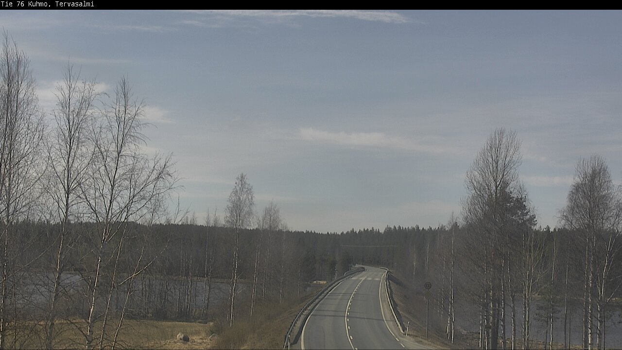Kelikamerat Kuva Tie 76 Kuhmo, Tervasalmi, Kuhmo, Kainuu