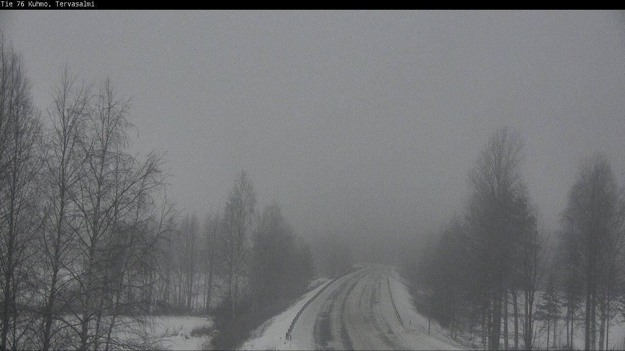 Weather Camera Image Road 76 Kuhmo, Tervasalmi, Kuhmo, Kainuu