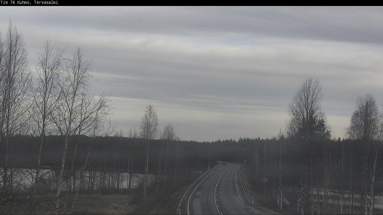 Kelikamerat Kuva Tie 76 Kuhmo, Tervasalmi, Kuhmo, Kainuu