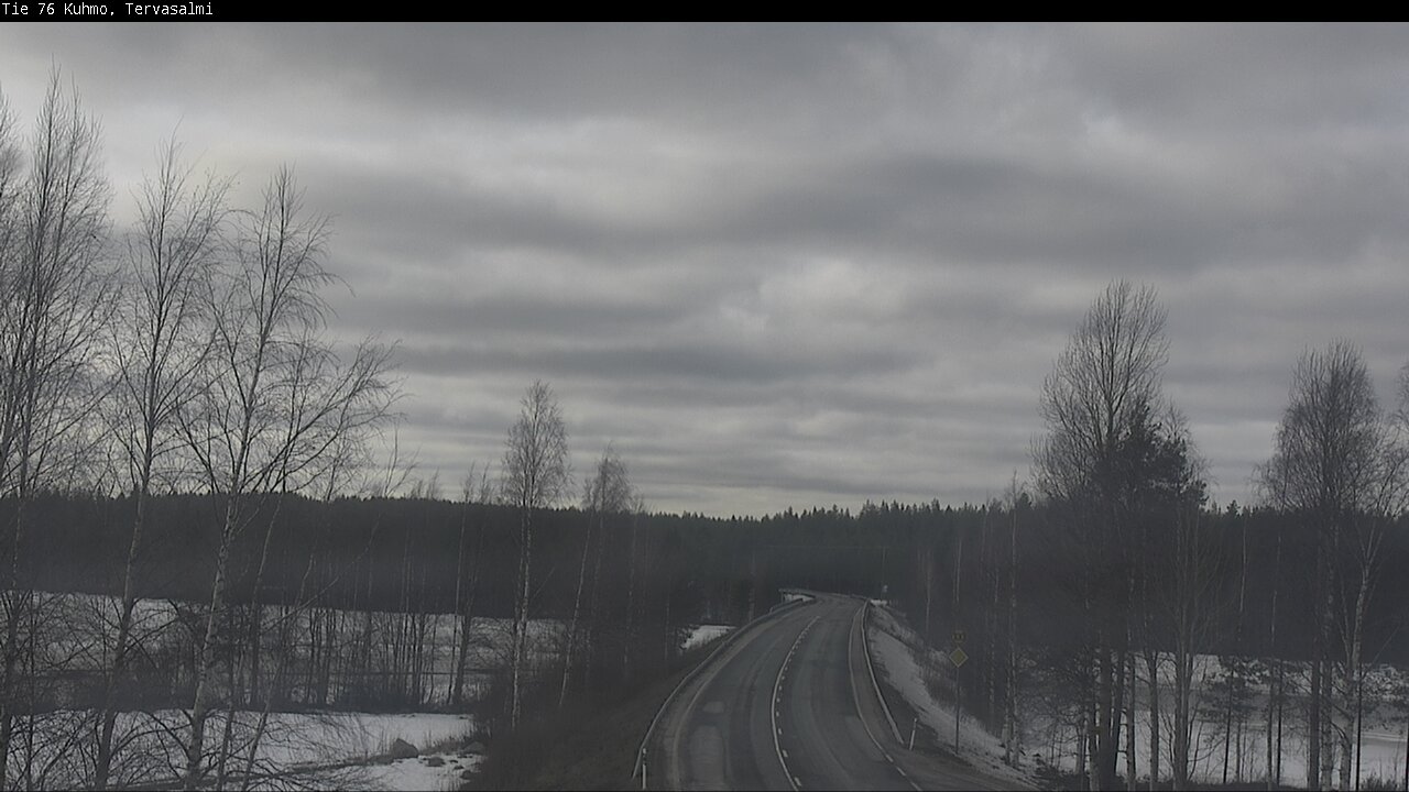 Kelikamerat Kuva Tie 76 Kuhmo, Tervasalmi, Kuhmo, Kainuu