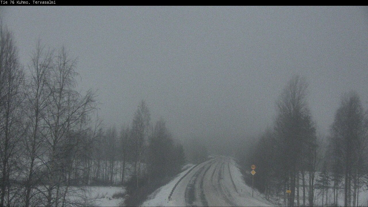 Weather Camera Image Road 76 Kuhmo, Tervasalmi, Kuhmo, Kainuu