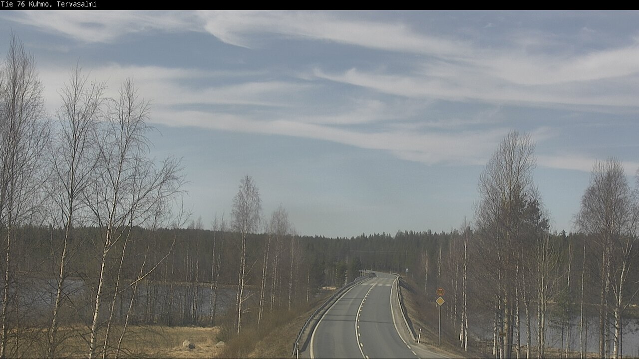 Kelikamerat Kuva Tie 76 Kuhmo, Tervasalmi, Kuhmo, Kainuu