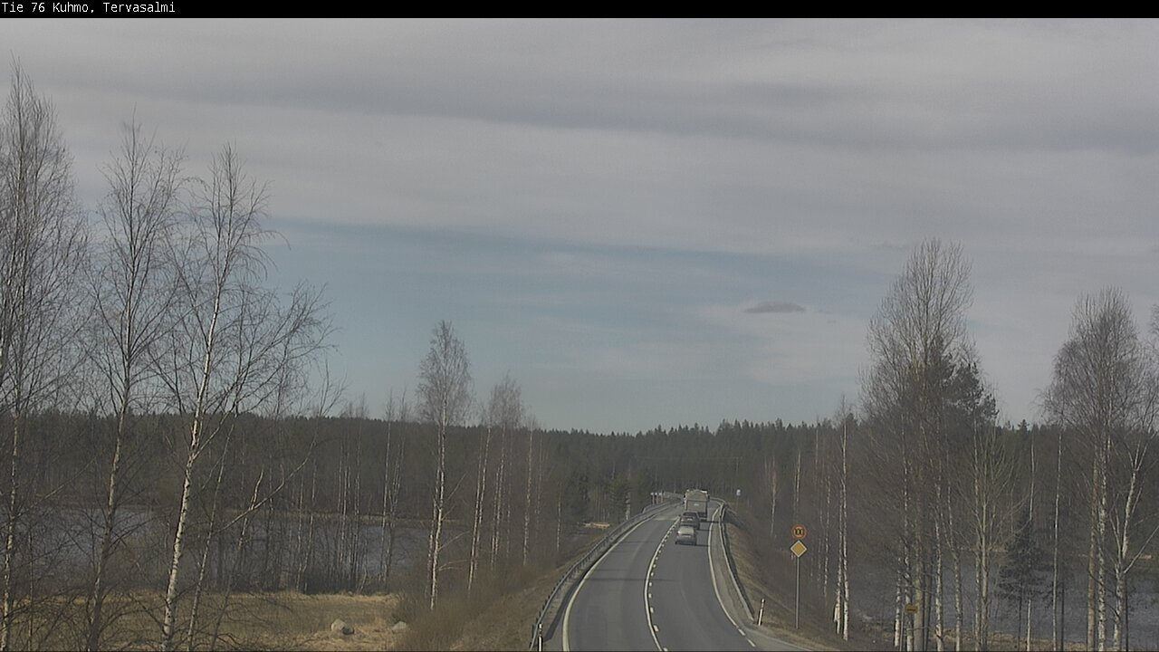 Kelikamerat Kuva Tie 76 Kuhmo, Tervasalmi, Kuhmo, Kainuu
