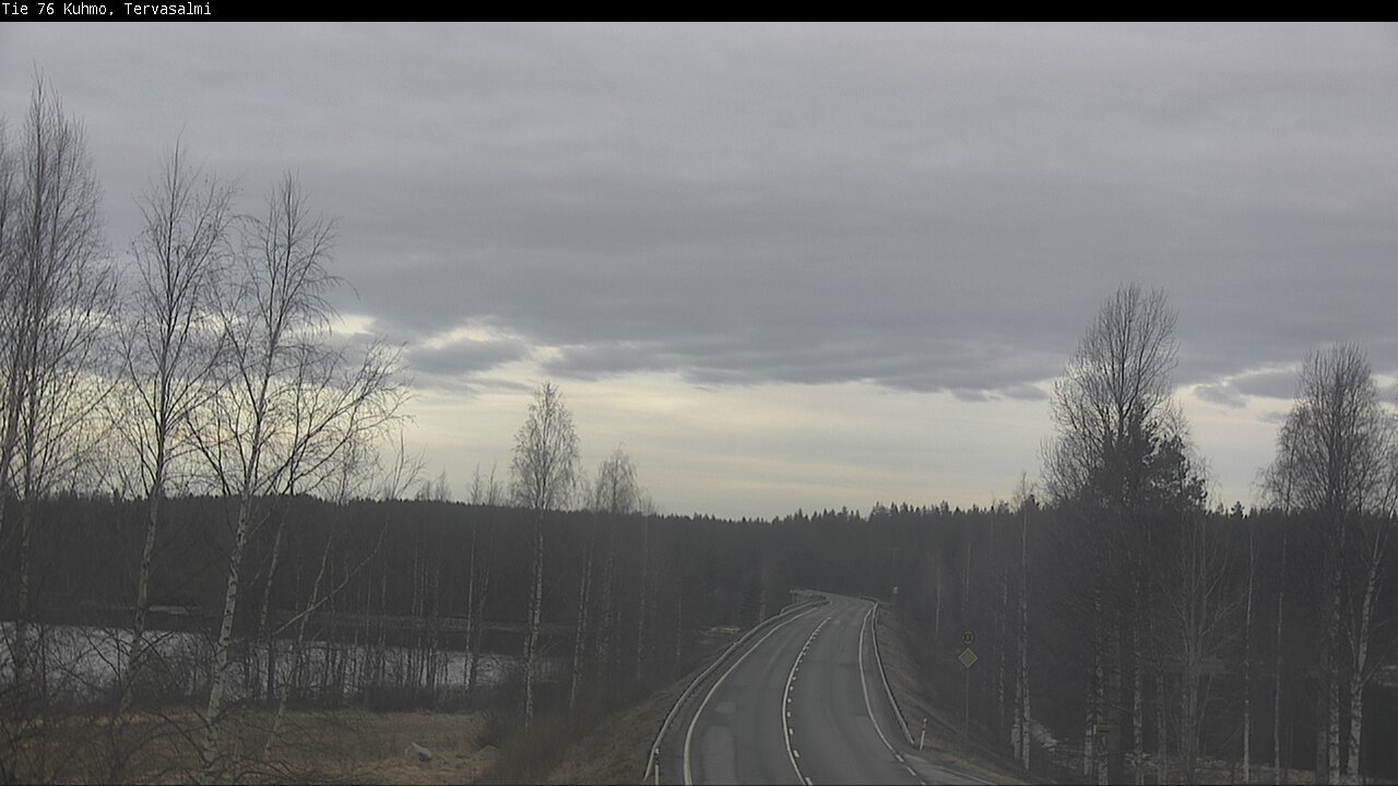 Kelikamerat Kuva Tie 76 Kuhmo, Tervasalmi, Kuhmo, Kainuu