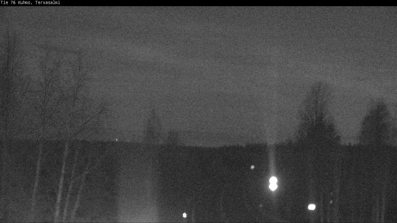 Weather Camera Image Road 76 Kuhmo, Tervasalmi, Kuhmo, Kainuu