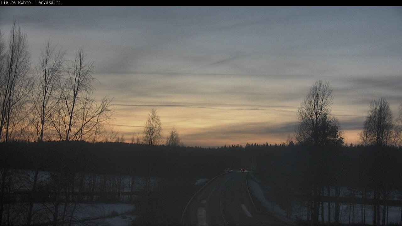 Kelikamerat Kuva Tie 76 Kuhmo, Tervasalmi, Kuhmo, Kainuu