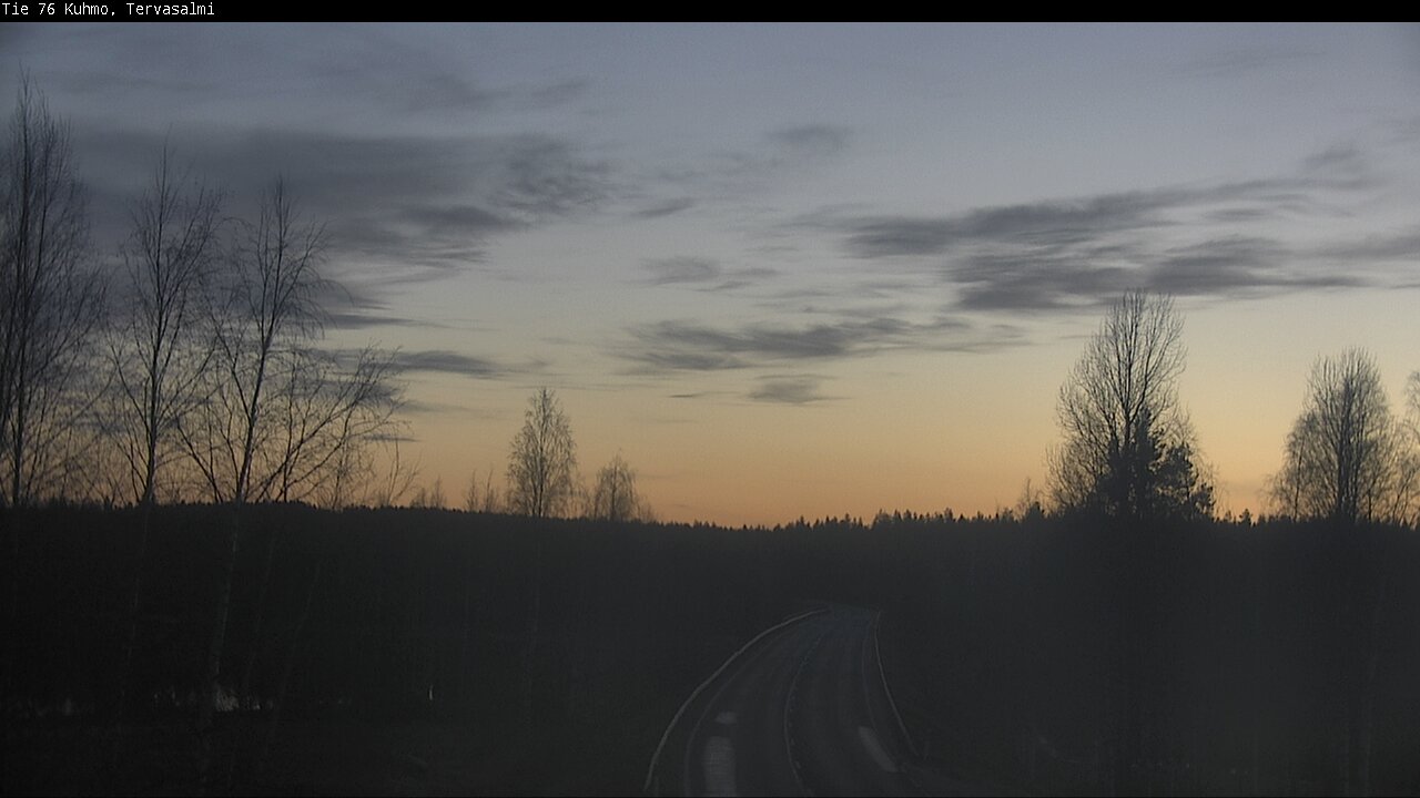 Kelikamerat Kuva Tie 76 Kuhmo, Tervasalmi, Kuhmo, Kainuu