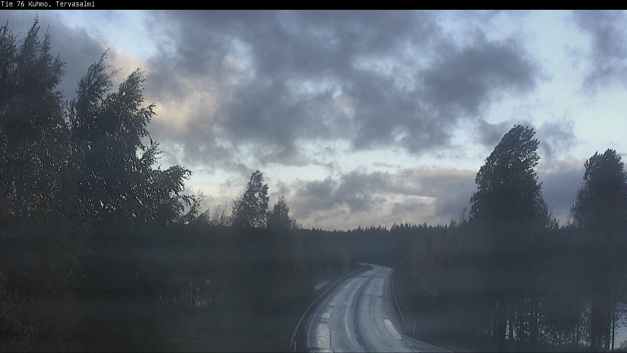 Weather Camera Image Road 76 Kuhmo, Tervasalmi, Kuhmo, Kainuu