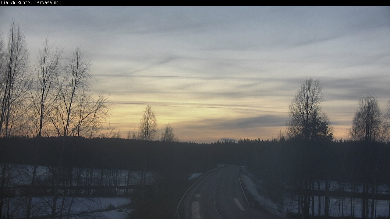 Kelikamerat Kuva Tie 76 Kuhmo, Tervasalmi, Kuhmo, Kainuu