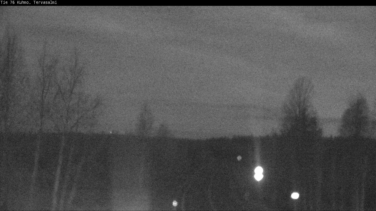 Weather Camera Image Road 76 Kuhmo, Tervasalmi, Kuhmo, Kainuu