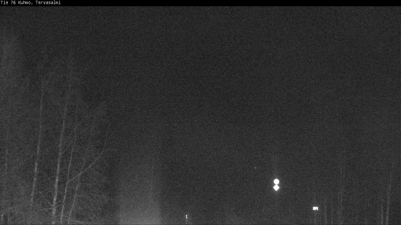 Weather Camera Image Road 76 Kuhmo, Tervasalmi, Kuhmo, Kainuu